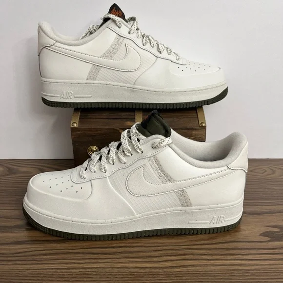 Nike Air Force 1 Winterized Phantom Khaki FB8877-001 Men's Size 12 Shoes Casual - Picture 9 of 12